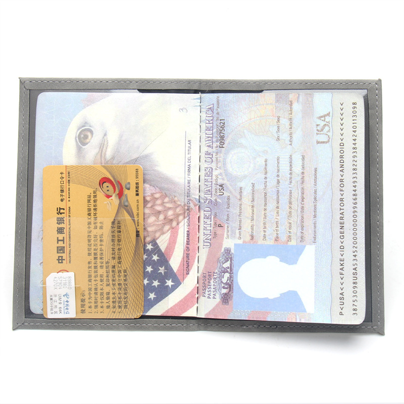 Lovely Map Passport Cover Fash - Travel Accessories Wallet recension och pris