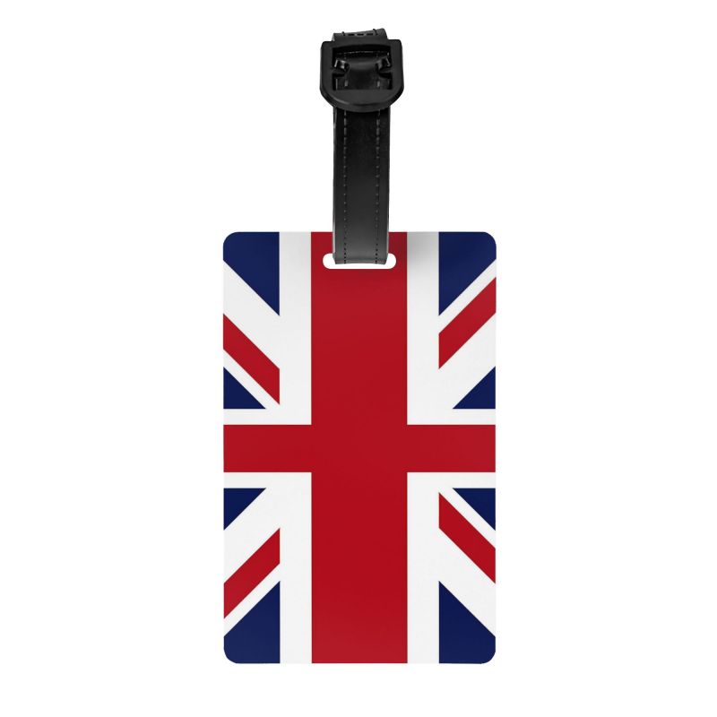 Retro Union Jack Luggage Tag w - Luggage Cover Protector recension och pris