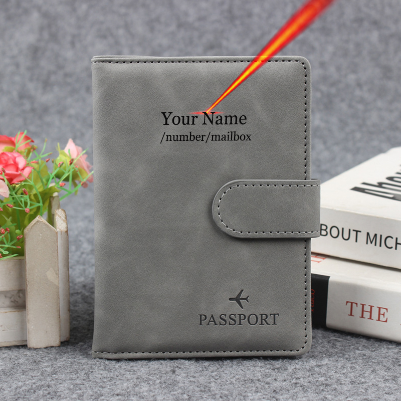 Magnetic Button Passport Cover - Travel Accessories Wallet recension och pris