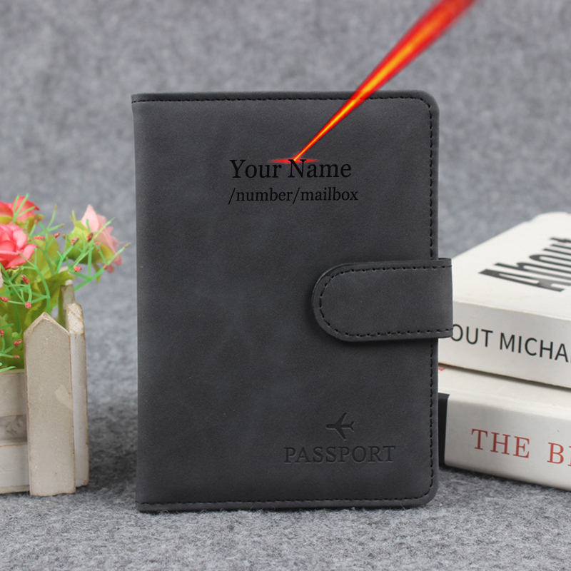 Magnetic Button Passport Cover - Travel Accessories Wallet recension och pris