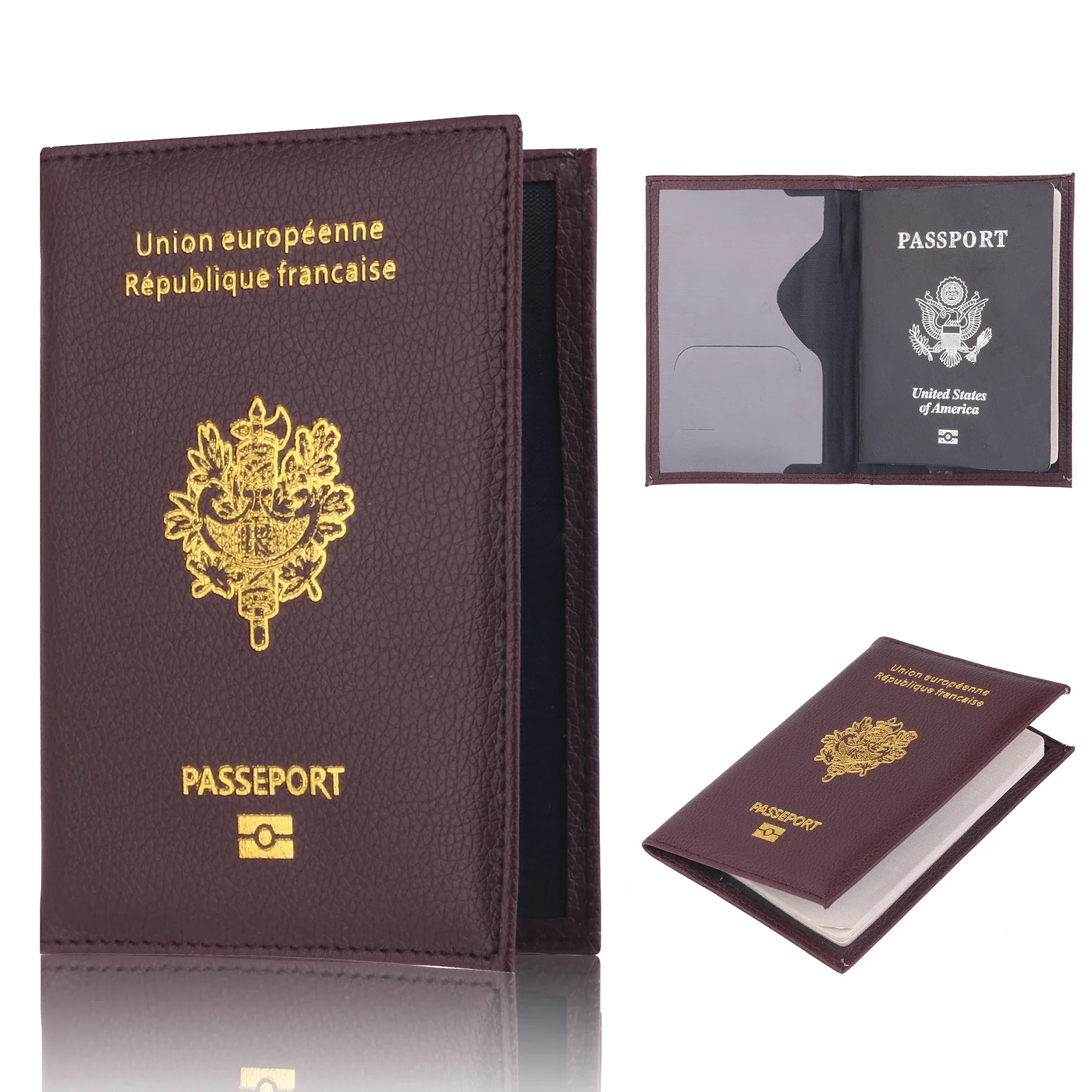 High Quality Pu Passport Prote - Travel Accessories Wallet recension och pris