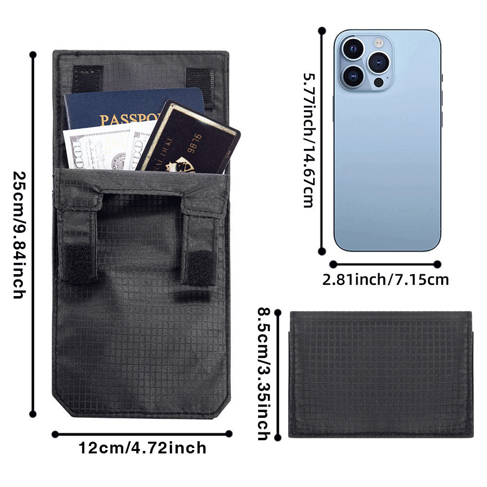Travel Hidden Money Belt Waist - Travel Accessories Wallet recension och pris