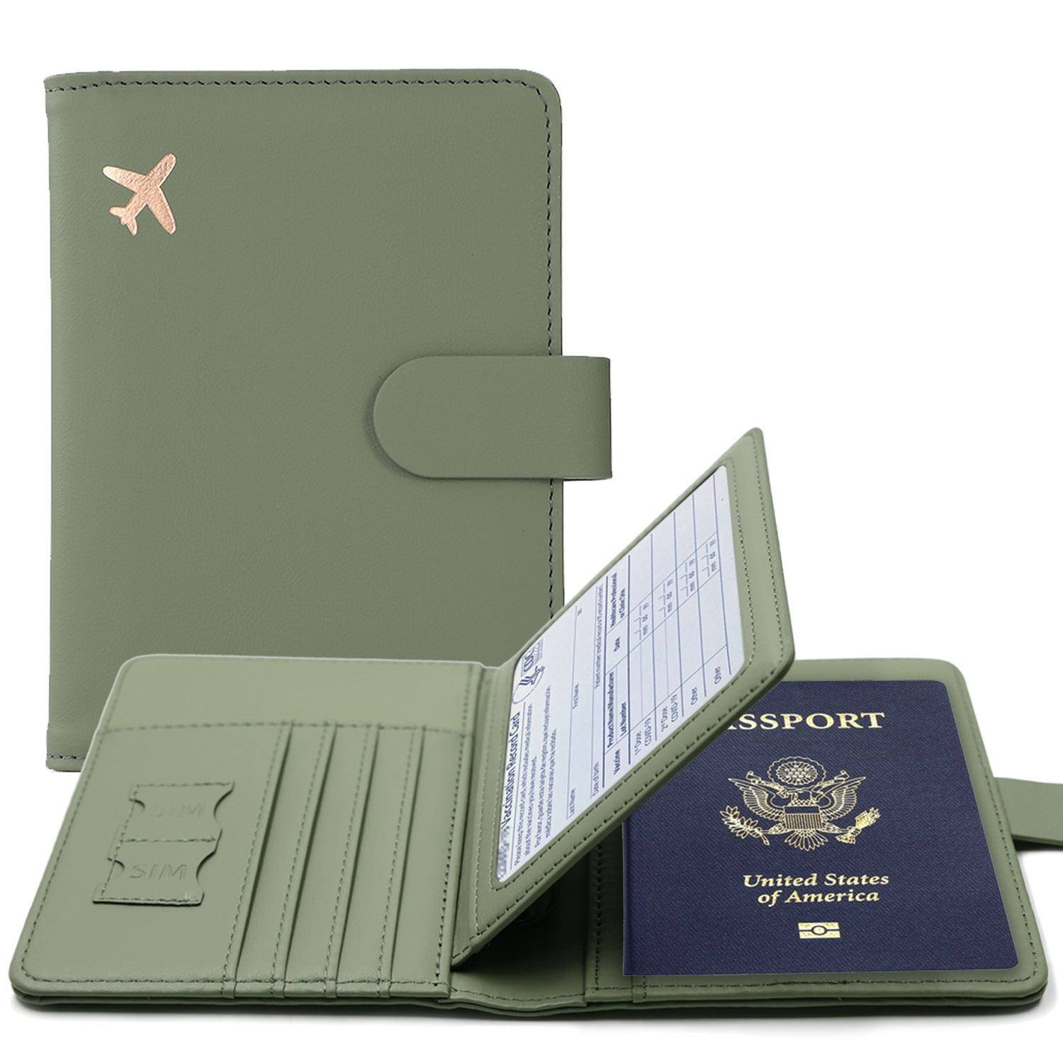 RFID Passport Cover Case Passp - Travel Accessories Wallet recension och pris
