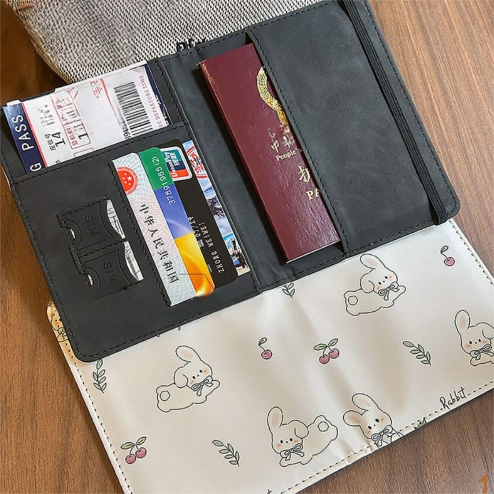 Rabbit Print Passport Holder U - Travel Accessories Wallet recension och pris
