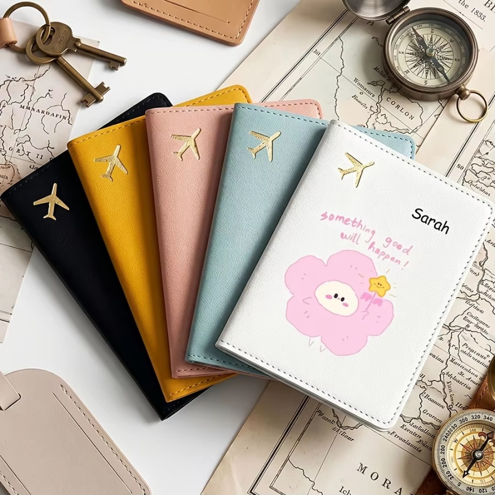 Cute Cartoon Floral Passport C - Travel Accessories Wallet recension och pris