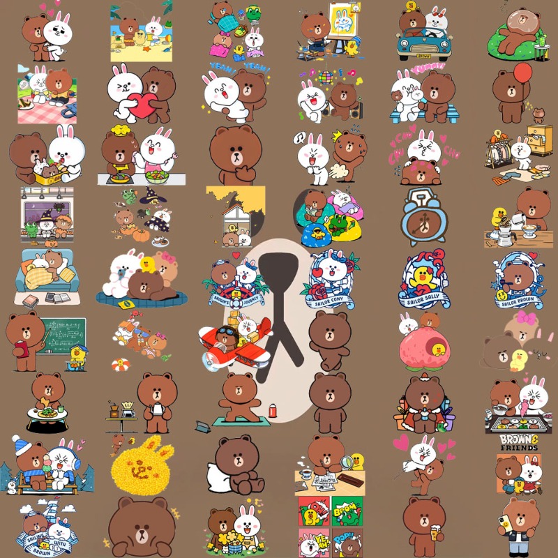 LINE FRIENDS Brown Cony Sally  - Luggage Cover Protector recension och pris