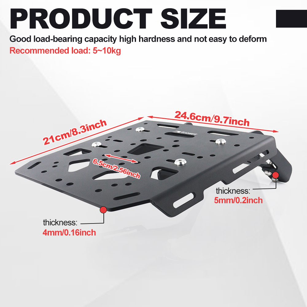 Rear Luggage Rack Motorcycle C - Luggage Cover Protector recension och pris